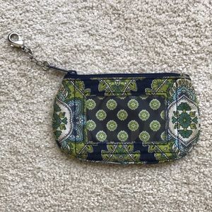 Vera Bradley ID holder keychain